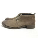 Q■【25cm 】ステファノロッシ/STEFANOROSSI 本革スエード デザートブーツ■ベージュ/MENS/16【中古】