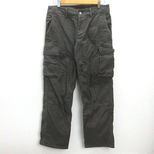 H■ジョンブル/JOHNBULL 6ポケット ミリタリーカーゴパンツ【L】濃茶/MENS■44【中古】 H■ジョンブル/JOHNBULL 6ポケット ミリタリーカーゴパンツ【L】濃茶/MENS■44【中古】