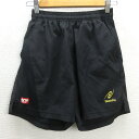 G■ニッタク/NITTAKU ハーフパンツ/卓球ウエア【M】黒/men's/75【中古】■