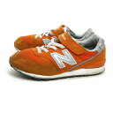 Z■【24cm】ニューバランス996/New Balance 996ベルクロ付スエードスニーカー■橙色LADIES/16【中古】