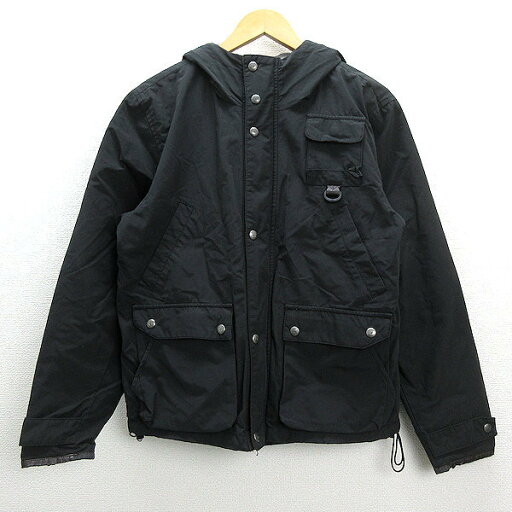 WW■シエラデザイン/SIERA DESIGNS 60/40クロス マウンテンパーカジャケット■黒【メンズL】MENS/58【中古】 WW■シエラデザイン/SIERA DESIGNS 60/40クロス マウンテンパーカジャケット■黒【メンズL】MENS/58【中古】