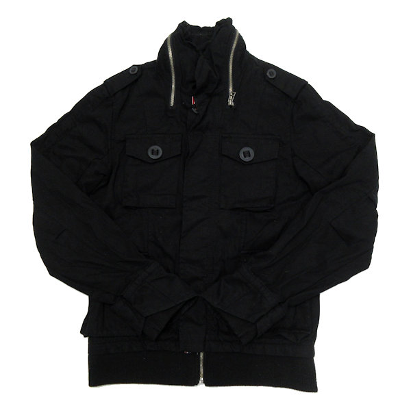 チャオパニック/CIAO PANIC M-65型 ミリタリージャケットJKT【M】★黒MENS【中古】