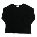 レイビームス/RAY BEAMS長袖ニットセーター★黒LADIES【中古】(4)