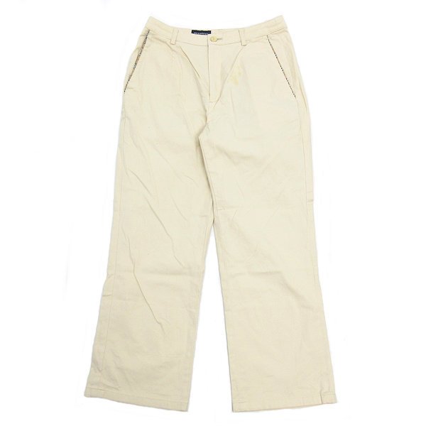 ★ バーバリーゴルフ/BURBERRY GOLF ストレッチゴルフパンツ【7】ベージュLADIES【中古】