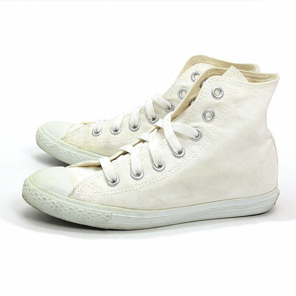 WW■美品【23cm】コンバース/CONVERSEオールスターハイALLSTAR HIキャンバススニーカー■白LADIES/2【中古】