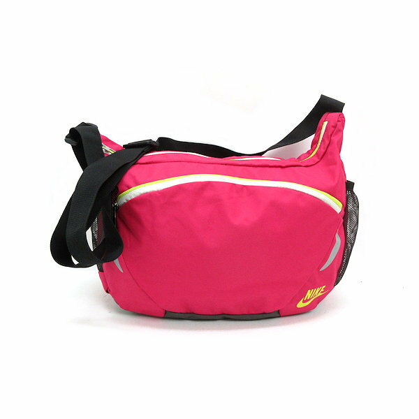 ◆ ナイキ/NIKE スオッシュロゴ ショルダーバッグ スポーツBAG ◆ ピンク 男女兼用/100【中古】