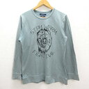 ◆ アールニューボールド/R.NEWBOLD 長袖Tシャツ カットソー ◆ 緑【メンズXL】MENS/25【中古】