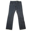 日本製★アンドエー/And Aストレートデニムパンツ【38】【中古】(4)