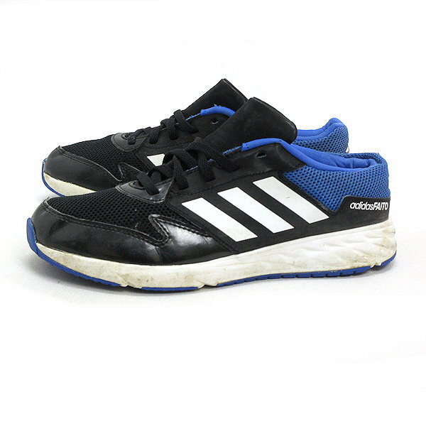 Z■【24cm】アディダス/ADIDAS FAITOランニングシューズ■黒LADIES/75【中古】