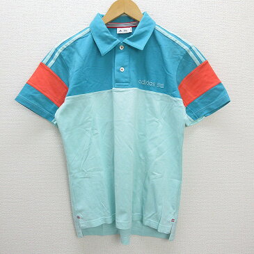 X★ アディダス テーラーメイド/adidas 半袖ドライポロシャツ ゴルフウェア【M/M】MENS/120【中古】