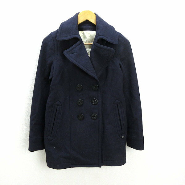 X★ デニム&サプライ/DENIM&SUPPLY RALPH LAUREN ピーコート Pコート【レディースM】紺LADIES/136【中古】