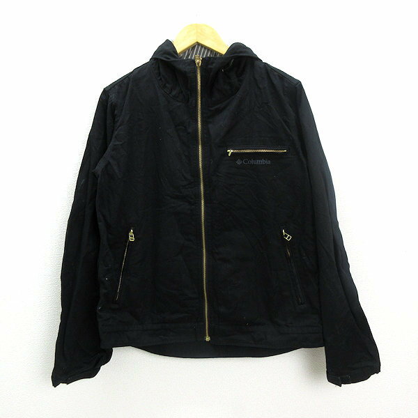 Z■コロンビア/COLUMBIA PM3113 キャッスルモントジャケット/マウンテンパーカJKT■黒【メンズM】MENS/68【中古】