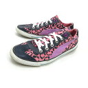 X★【23.5cm】プーマ/PUMA レオパード柄 ローカット キャンバススニーカー/LADIES/47【中古】