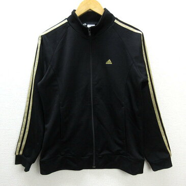 ◇ アディダス/adidas CLIMA LITE トレーニングジャケット トラックジャージ JKT【L】黒/LADIES/23【中古】