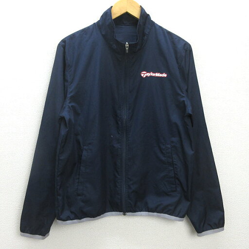 G■テーラーメイド/TaylorMade ゴルフジャケット/スポーツウェア【L】紺/men's/125【中古】■ G■テーラーメイド/TaylorMade ゴルフジャケット/スポーツウェア【L】紺/men's/125【中古】■