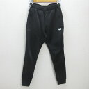 D■ニューバランス/NewBalance ジャージパンツ/トレーニング■黒【M】MENS/44【中古】■