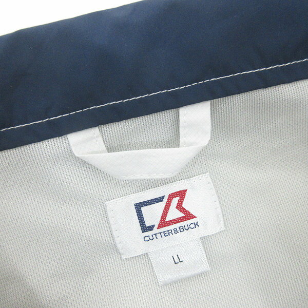 G■カッターアンドバック/Cutter&Buck レインジャケット/CBM7018CP【LL】白/mens/75【中古】■