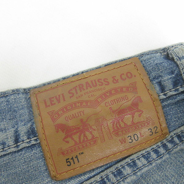 H■リーバイス/Levi's 511 デニムパンツ ジーンズ【W30 L32】MENS■65【中古】