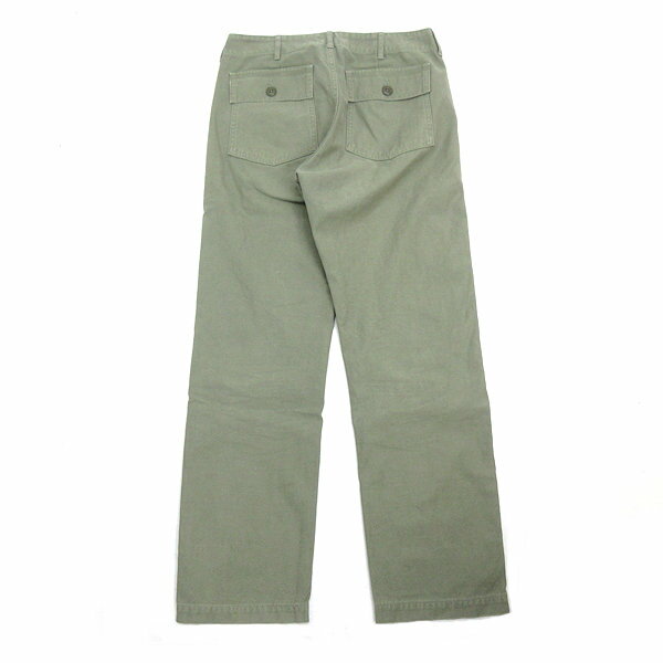 k■ユナイテッドアローズ/UNITED ARROWS B&Y コットンパンツ ロングパンツ【28】カーキMENS/103【中古】