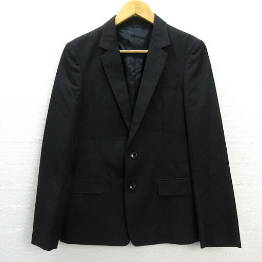 y■ジャーナルスタンダード/JOURNAL STANDARD 2つボタンテーラードジャケットJKT■黒【メンズL】MENS/70【中古】 y■ジャーナルスタンダード/JOURNAL STANDARD 2つボタンテーラードジャケットJKT■黒【メンズL】MENS/70【中古】