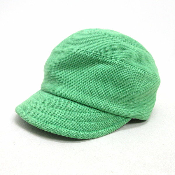 z■ラコステ/LACOSTE ハンチング/帽子/CAP【57.5】緑/men's/6【中古】■