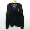 Q■日本製■サブサエティ/Subciety ニットカーディガン■黒【メンズXL】MENS/5【中古】