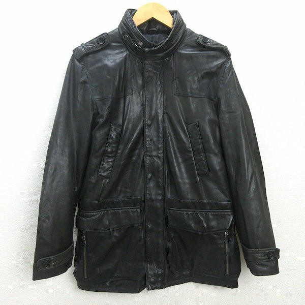 MALE&CO. メイルアンドコー 本革 黒 ジャケット・アウター M MALE&CO. メイルアンドコー 本革 黒 ジャケット・アウター M