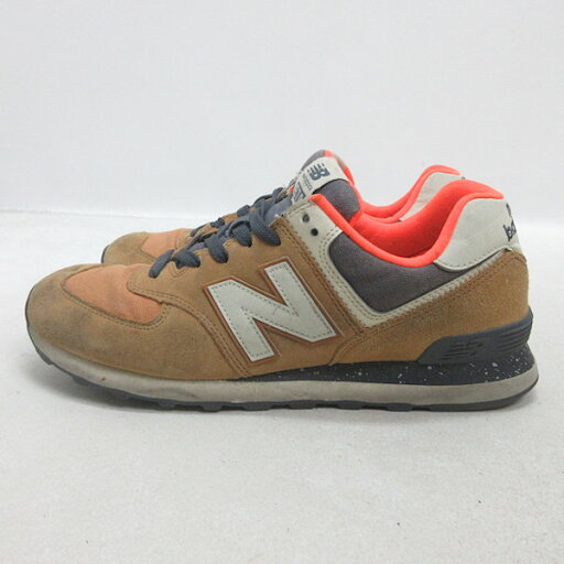 Q■【28cm】ニューバランス/New Balance ML574HVB スエードスニーカー■茶系/MENS/1【中古】 Q■【28cm】ニューバランス/New Balance ML574HVB スエードスニーカー■茶系/MENS/1【中古】