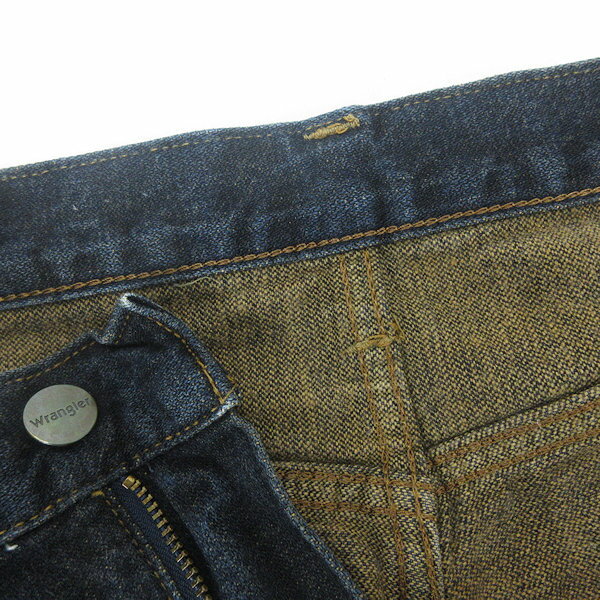 G■ラングラー/Wrangler W0344 ストレートデニムパンツ ジーンズ【34】紺/men's/28【中古】■