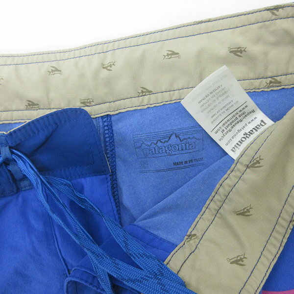H■パタゴニア/Patagonia 86731 SCALLOP HEM STRETCH WAVEFARER BOARDSHORTS ボードショーツ【35】MENS■13【中古】