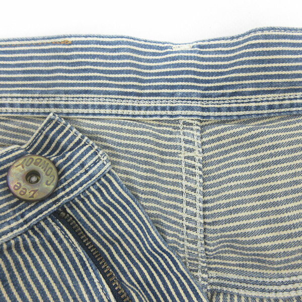 G■リー/LEE デニムショートパンツ/ヒッコリー【32】紺/men's/54【中古】■