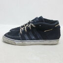 H■【26.5cm】アディダス/adidas G60564 CRT DECK MID コートデッキミッド スニーカー/紺/MENS■59【中古】