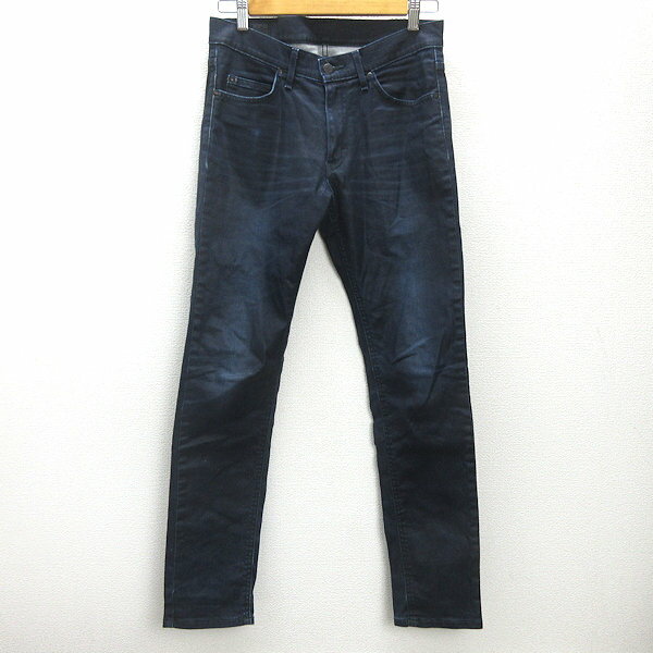 G■リー/Lee ストレッチスキニーパンツ/LM1400【S】紺系/men's/67【中古】■(4)