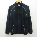 G■ナイキ/NIKE ジャージ ストレッチ 伸縮性 マックスDRI-FITウォームアップジャケット /414510【M】紺/men's/111【中古】■