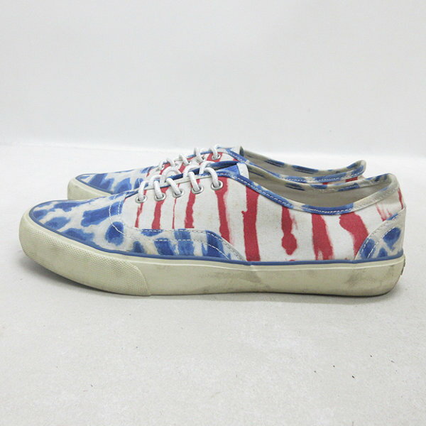 H■【US10】アメリカンイーグル/AMERICAN EAGLE ローカットキャンバススニーカー/MENS■53 【中古】