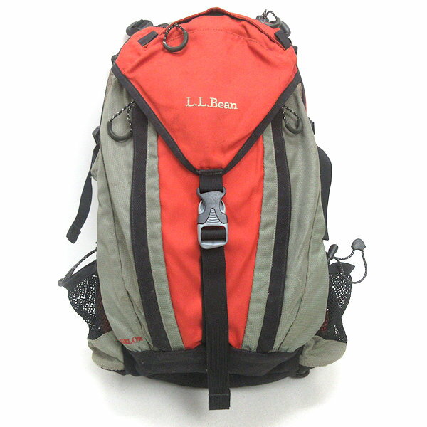 Q■エルエルビーン/L.L.BEAN BIGELOW H2O リュックサック/バックパックBAG■橙色/10【中古】