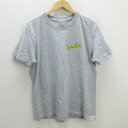 z■ビームス/BEAMS DESIGN 2019 DINOSAUR プリントTシャツ【M】灰/men's/71【中古】■(4)