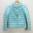 U■ユニクロ/UNIQLO ウルトラライトダウン【S】水色/LADIES/7【中古】■