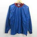 R■90年代■アディダス/adidas ピステジャケット/トレーニングジャケット■青【M】MENS/48 【中古】■