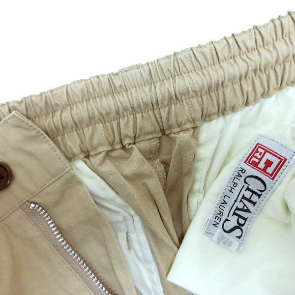 s■日本製■チャップス ラルフ/CHAPS RL ハーフパンツ/ショーツ【M】ベージュ/MENS/243【中古】