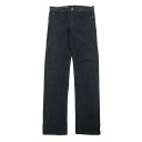 k■アルマーニ エクスチェンジ/ARMANI EXCHANGE SKINNY JAMBE ETROIT カラーパンツ【30】黒/MENS■127【中古】