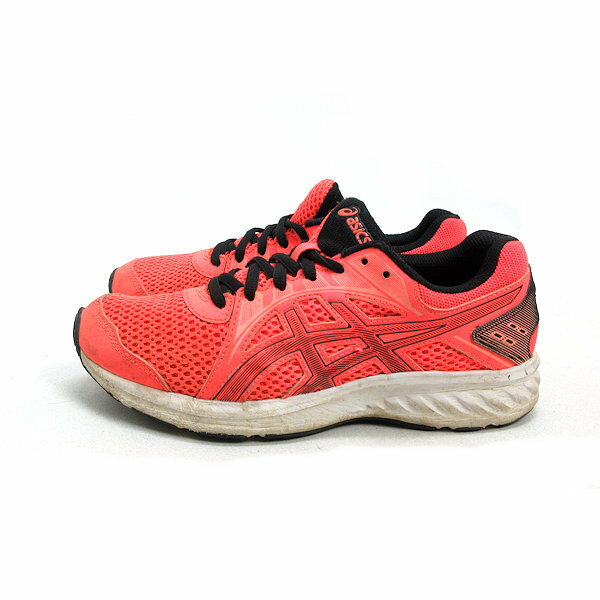 s 【23.5cm】アシックス/asics ADOCK 10 LD スニーカー/ランニングシューズ 橙系/LADIES/2【中古】