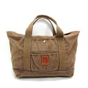 y■ラシット/RUSSET キャンバストートバッグBAG■茶/LADIES/MENS/20【中古】