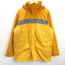 G■エルエルビーン/L.L.bean フリース ライナー付きナイロンウェザーチャレンジャージャケット/0WV85【L】黄/men's/351【中古】■(4)