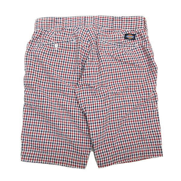 y■ディッキーズ/DICKIES UM891H6 チェック柄 ハーフパンツ/ショーツ【W32】MENS/122【中古】