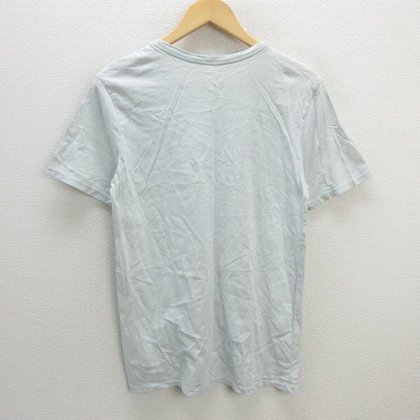G■ナイキ/NIKE TEE フローラル プリント Tシャツ【M】灰系/men's/25【中古】■
