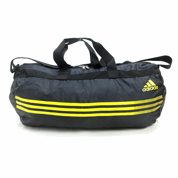 D■アディダス/adidas 軽量ボストンバッグ/ショルダーBAG■黒/34【中古】