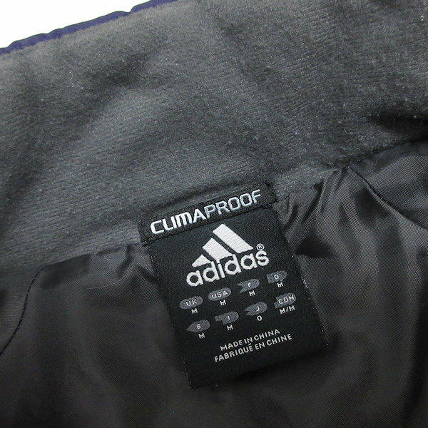 D■アディダス/adidas 中綿ジャケット ラグラン JKT【O】紫/MENS/58【中古】