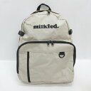 G■ミルクフェド/MILKFED リュックサック/バックパック■ベージュ/LADIES/85【中古】■