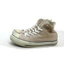 y■【26cm】コンバース/CONVERSE ALLSTAR HIオールスター キャンバススニーカー■茶系MENS/45【中古】